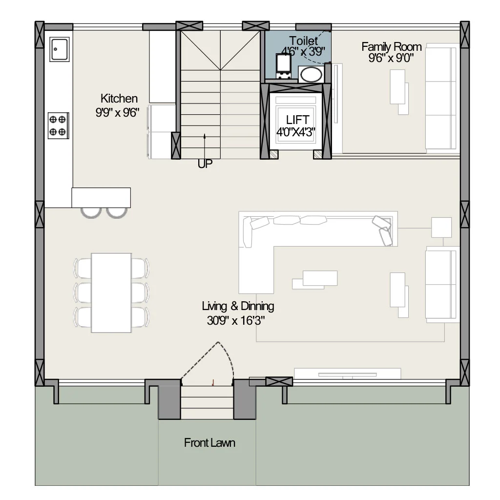 Vivanta Aaranya Ravet 4BHK Floor Plan Image
